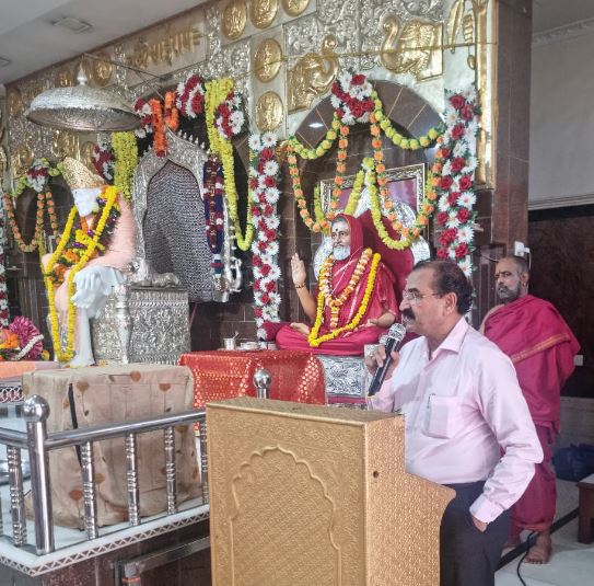 Saibaba as Eco-deity Installed onSri Guru-Vyasa Pournima at Saibaba Shrine in Panvel- Dr. Shaku&nbsp;Bhatija