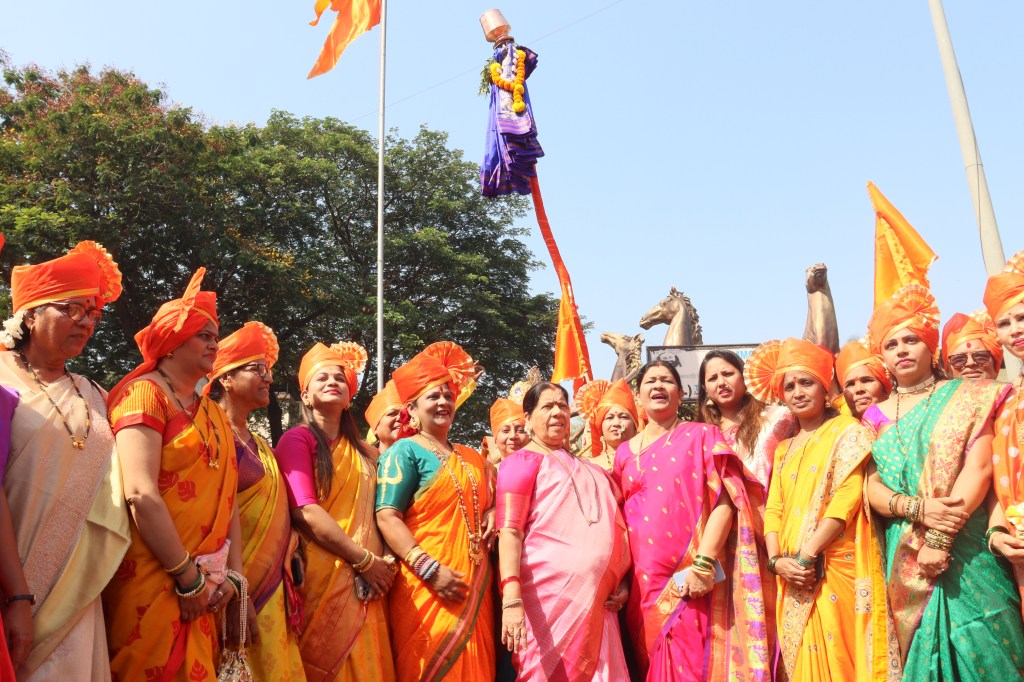 CBDमध्ये उभारली ‘महिला सशक्तीकरणाची&nbsp;गुडी’