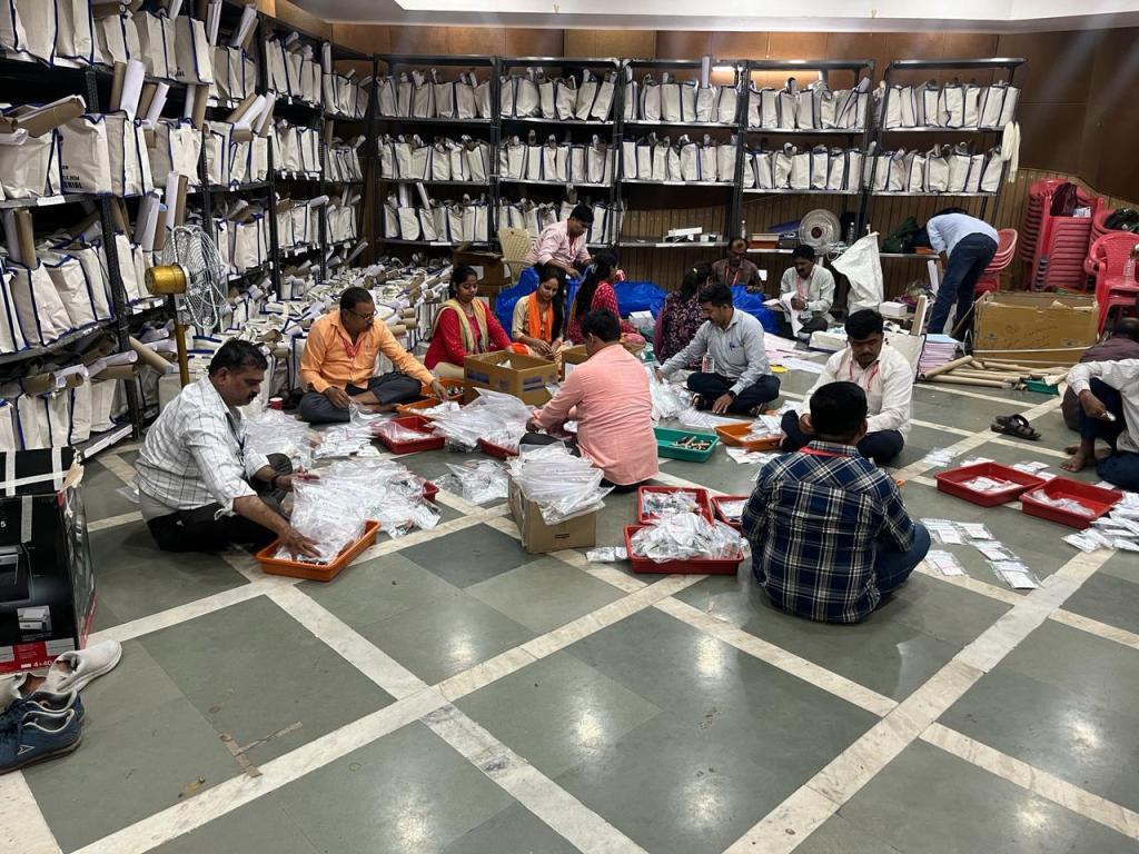 ठाणे जिल्ह्यातील 6604 मतदान केंद्रात होणार मतदान&nbsp;प्रक्रिया