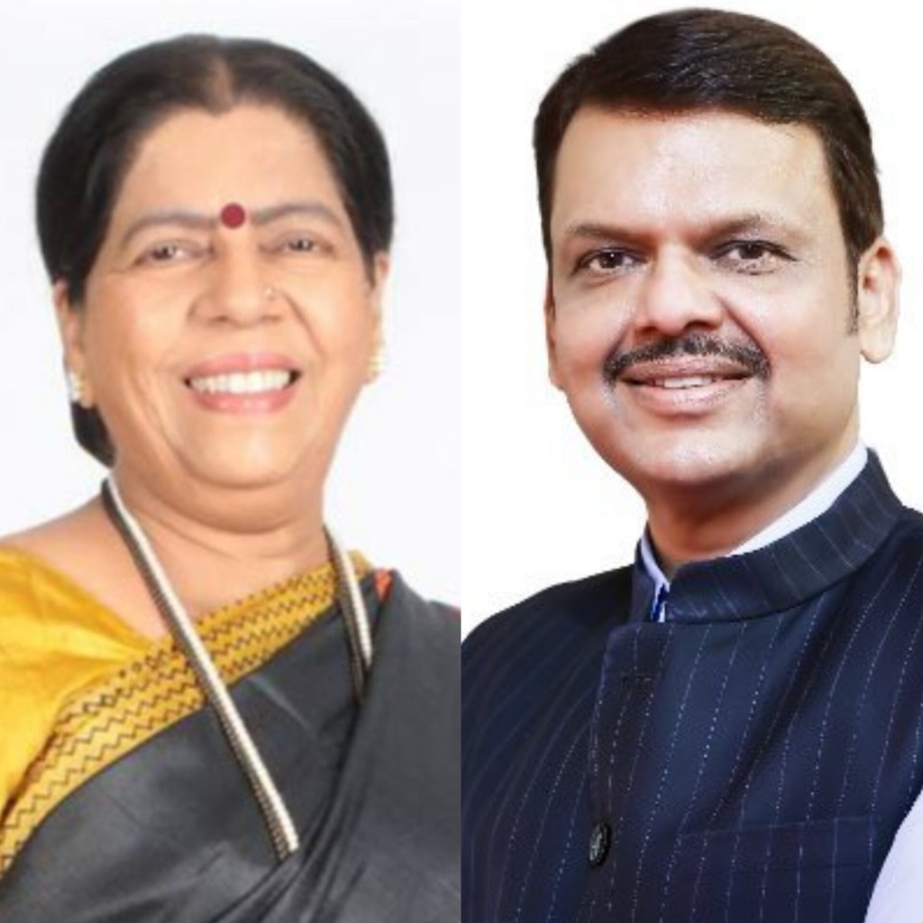 आ. मंदाताई म्हात्रे यांनी CM फडणवीसांची घेतली&nbsp;भेट