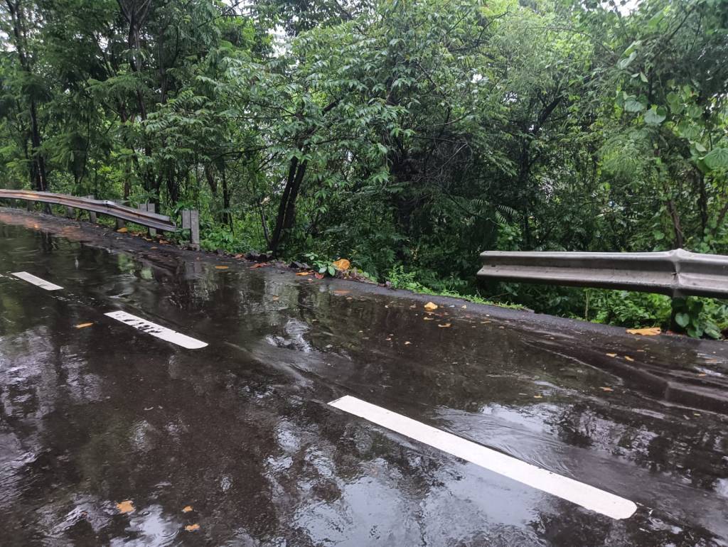 पारसिक हिल येथील तुटलेल्या ‘क्रॅश बॅरियर’ दुरुस्तीकडे पालिकेचे&nbsp;दुर्लक्ष