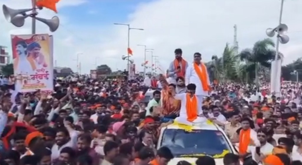 नवी मुंबईत मराठा आरक्षण मोर्चासाठी पोलिसांचा कडक बंदोबस्त; परंतु, सामान्य नागरिकांना वाहतूक कोंडीचा&nbsp;त्रास