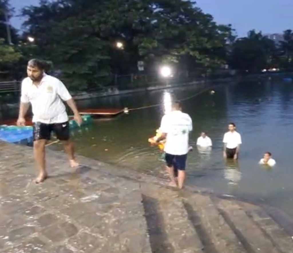 श्री गणेश मूर्ती नैसर्गिक तलावात विसर्जित केल्यास, ‘हे’ गुन्हे दाखल&nbsp;होतील