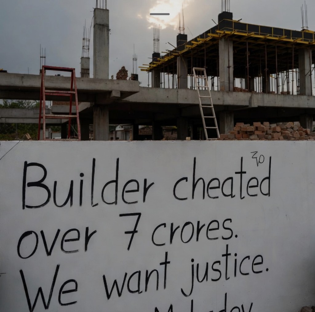 खारघरमध्ये बिल्डरकडून ७ कोटींहून अधिकची&nbsp;फसवणूक