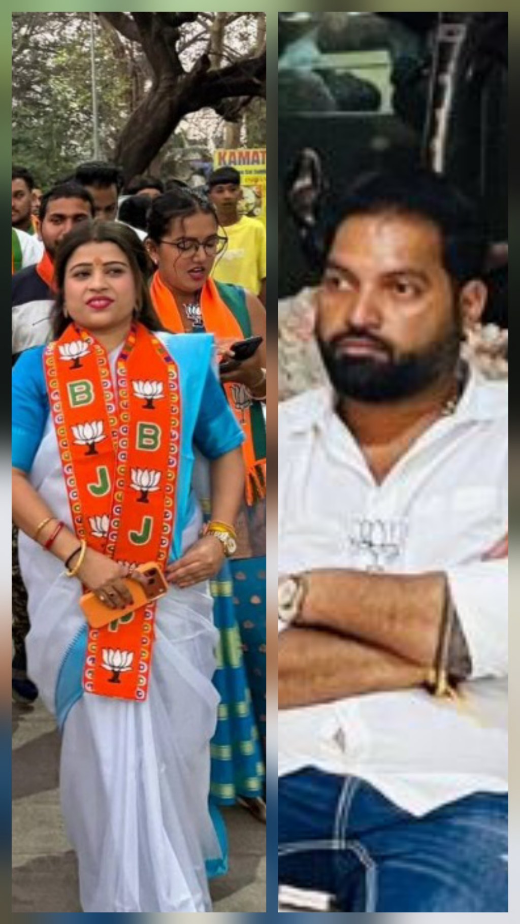 बेलापूर_भाजपकडून अट्टल गुन्हेगाराच्या पत्नीला&nbsp;उमेदवारी